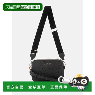 自营guessEldoria Enlarged Logo Camera Crossbody - coal 美国
