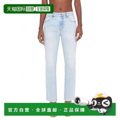 自营pistola女式Monroe High Rise香烟牛仔裤海王星复古款-海王星