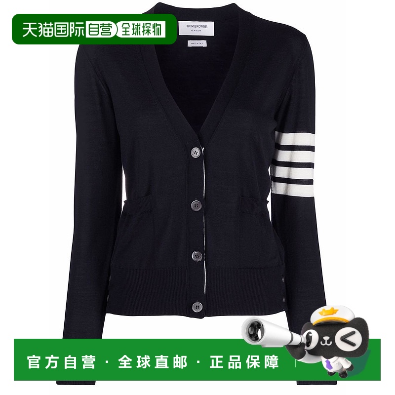 1h可退 香港直邮潮奢 Thom Browne 汤姆 布朗 女士 4-Bar 开衫 FK