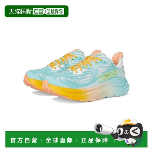 自营Hoka One Mens Clifton 10 Road Running Shoes - Blue Spark