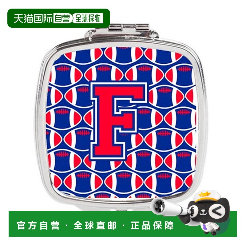 自营 Carolines Treasures CJ1076-FSCM 字母 F 足球哈佛深正品