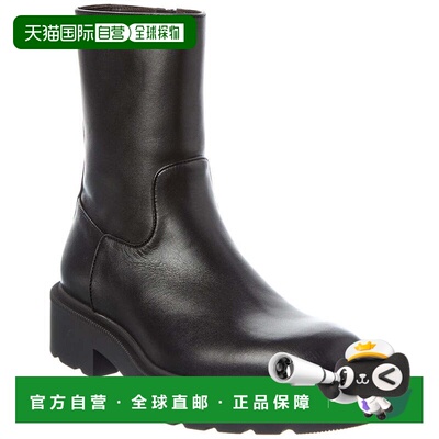 自营The Row Nobilis Leather Boot - black 美国奥莱直发女靴