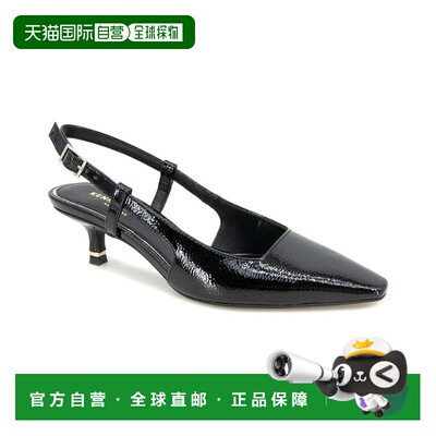 自营Kenneth Cole New York  Martha Pump - black crinkle paten