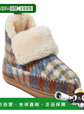 自营Alpine by Dearfoams Women's Moritz Bootie House Slipper