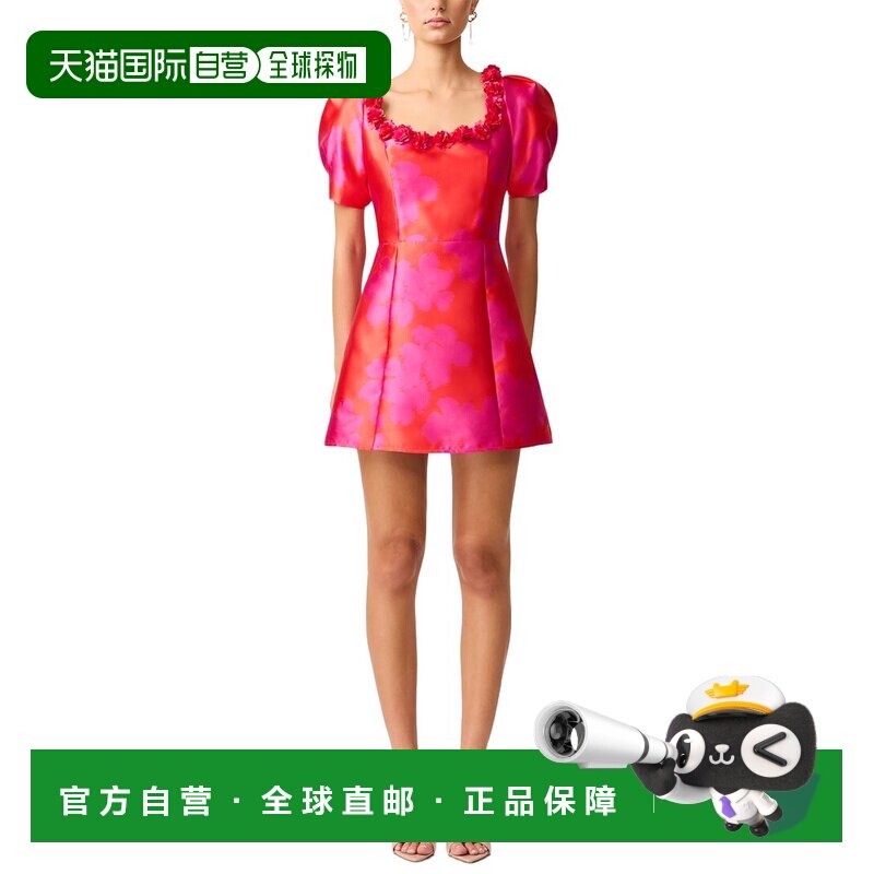 自营ELLIATT Eloise A Line Mini Dress - red 美国奥莱直发图片