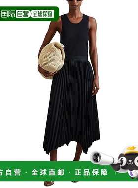 自营Reiss Marnie Dress - navy 美国奥莱直发连衣裙