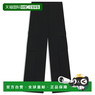 自营bossRegular-fit trousers with cargo pockets - black 美国