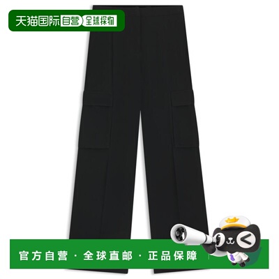 自营bossRegular-fit trousers with cargo pockets - black 美国