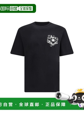 自营Amiri Cotton Men's T-Shirt - black 美国奥莱直发