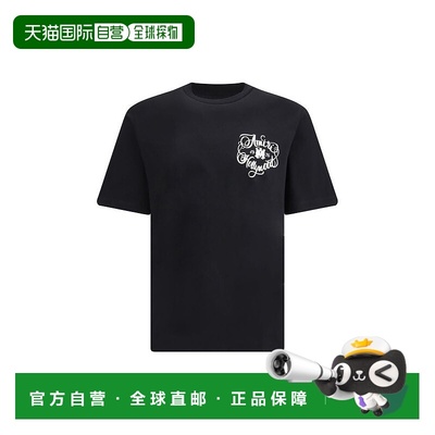 自营Amiri Cotton Men's T-Shirt - black 美国奥莱直发