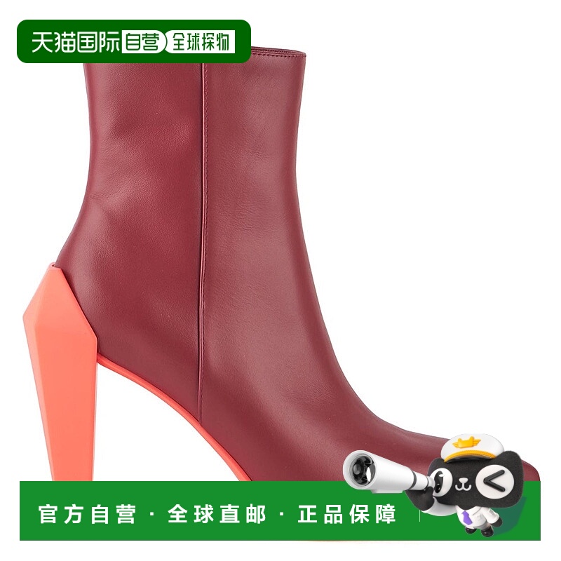 自营 united nude宝石靴嗨-蔓越莓混合物 美国奥莱直发