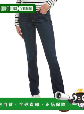 自营 HUDSON Jeans Nico 中腰 Requiem 直筒牛仔裤 - 蓝色 美国奥