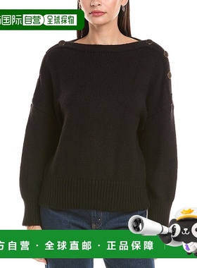 自营 anna kay安娜 凯套头衫-黑色 美国奥莱直发