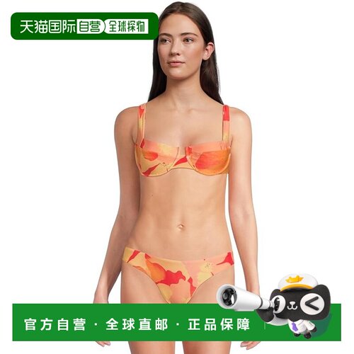 自营l spaceL*Space Coast To Coast顶级女子土着花弹力泳装Beach