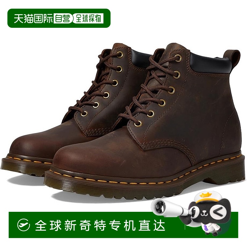 自营 dr. martensDr.Martens 939女式靴子美国11棕色高乔皮革脚踝