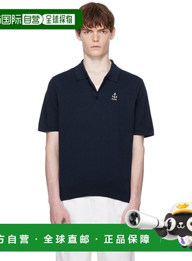 1h可退 香港直邮潮奢 A.P.C. 男士 海军蓝 Octave Polo 衫 COGDKH