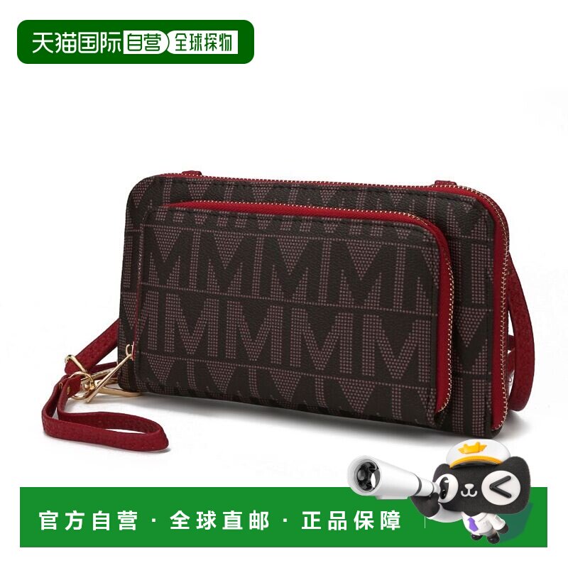 自营mia k collectionDilma 钱包-手机斜挎包 - 红色 美国奥莱直