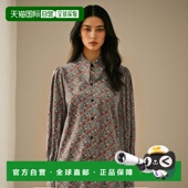 美国直邮 休闲 GANNI女士衬衫 时尚 1h可退 自然 长袖 舒适 百