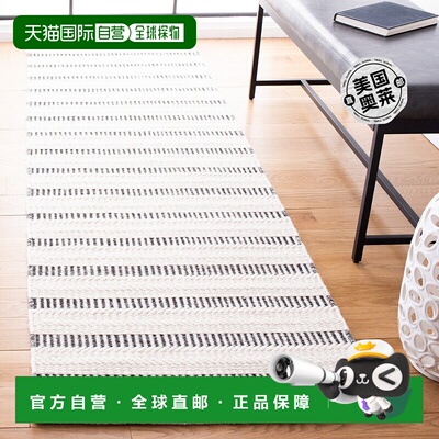 自营Safavieh Vermont 系列 VRM804Z - 黑色 / 象牙色 【美国奥莱