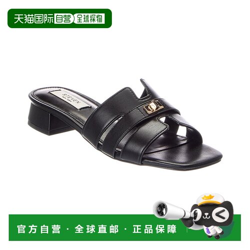 自营STEVEN By Steve Madden Laurin Sandal - black 美国奥莱直