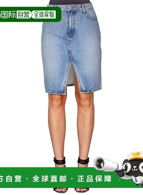 自营 Fidelity Denim Geffen 蓝色裙子 - 蓝色中裙 美国直发奥莱