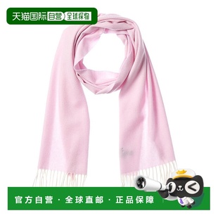 自营Amicale Cashmere Woven Melange Solid Cashmere Scarf - pu
