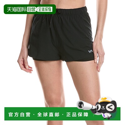 自营 RVCA必备短裤-黑色 美国奥莱直发新款