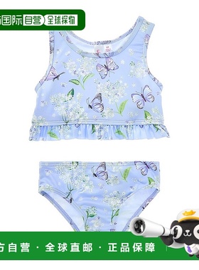 自营 Wippette 2 件式分体泳衣套装 - 蓝色 美国奥莱直发