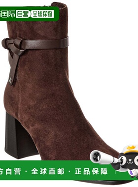 自营Jimmy Choo Lawton 65 Suede Bootie - brown 美国奥莱直发