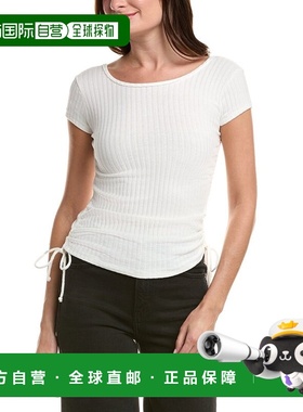 自营Project Social T Lolita Side Ruched Sweater T-Shirt - wh