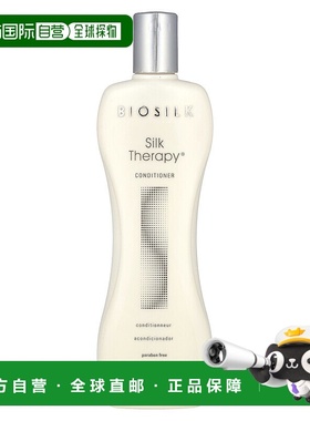 香港直邮Biosilk,Silk Therapy®，护发素，12 液量盎司（355正品
