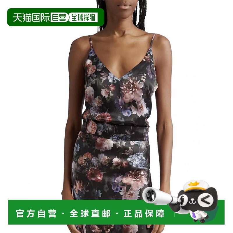 自营l'agenceGabriella Cami In Black Floral - black floral 美