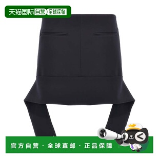 Reversed 美国奥 自营Courreges Skirt blue Mini Women Belt