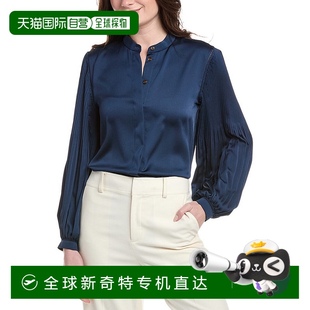 lafayette new 自营 148 美国奥 york拉斐特148纽约莱拉衬衫 蓝色