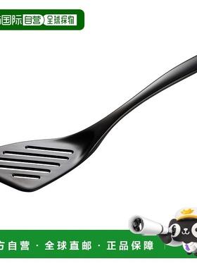 自营 Gourmac 12 英寸三聚氰胺开槽特纳抹刀 - 黑色 美国奥莱直发