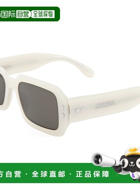 自营 Isabel Marant女士53毫米灰色太阳镜-珍珠白色 美国奥莱直发