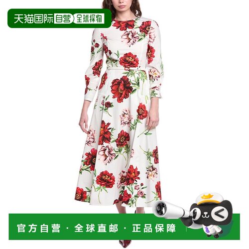 自营Oscar de la Renta长裙-白色 美国奥莱直发