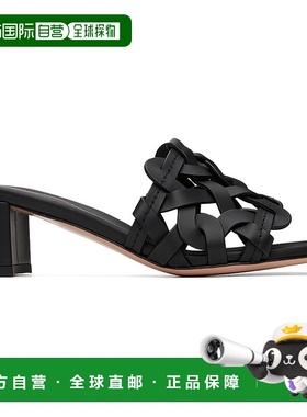 1h可退 香港直邮潮奢 Gianvito Rossi 吉安维托 罗西 女士 黑色 A