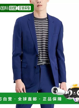 【美国直邮】Hugo Boss|男士修身 Superflex 弹力纯色西装外套