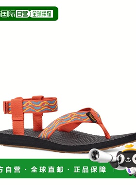 自营 Teva Original Revive 1153651-SRV女式凉鞋9橙色40周年RHS3