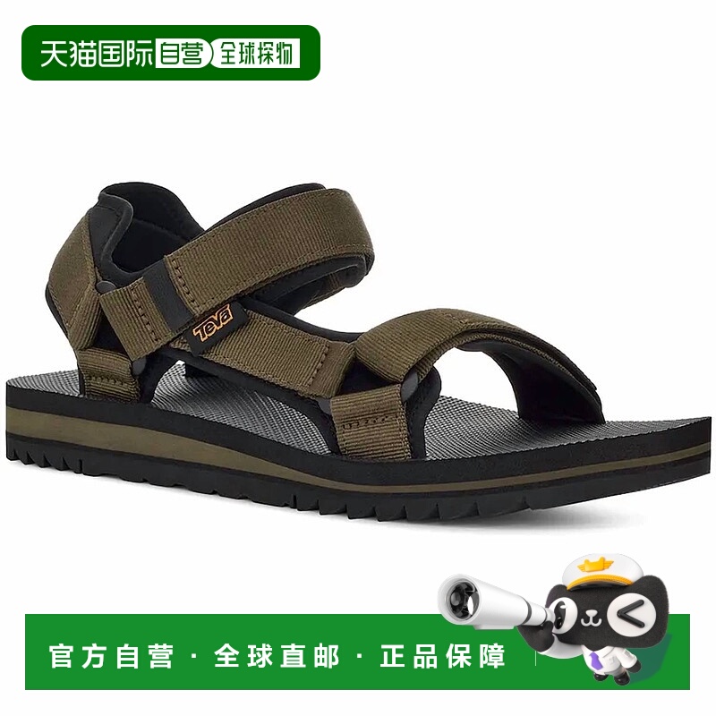 自营 teva深橄榄色男式通用越野凉鞋 美国奥莱直发