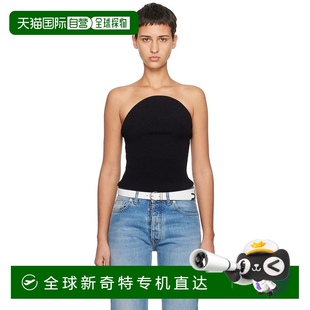 KHAITE 黑色 香港直邮潮奢 女士 8882400针织 Jericho 抹胸上装