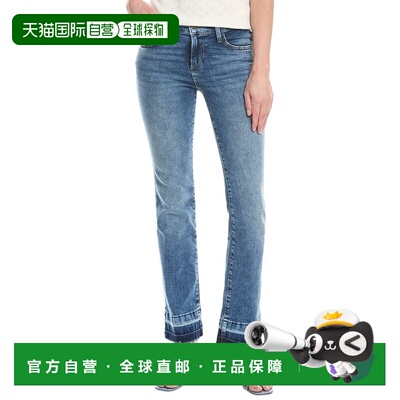 自营joe's jeansJOE'S牛仔裤中腰飞逸小开襟牛仔裤-蓝色 美国奥莱