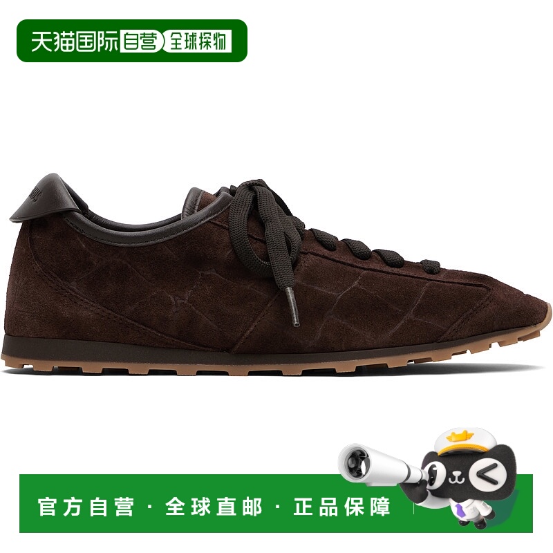 1h可退 香港直邮潮奢 Jacquemus 女士 棕色 The Tennis 运动鞋 25