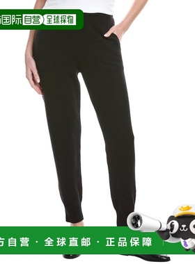 自营Carolina Herrera Cashmere-Blend Jogger Pant - black 美国