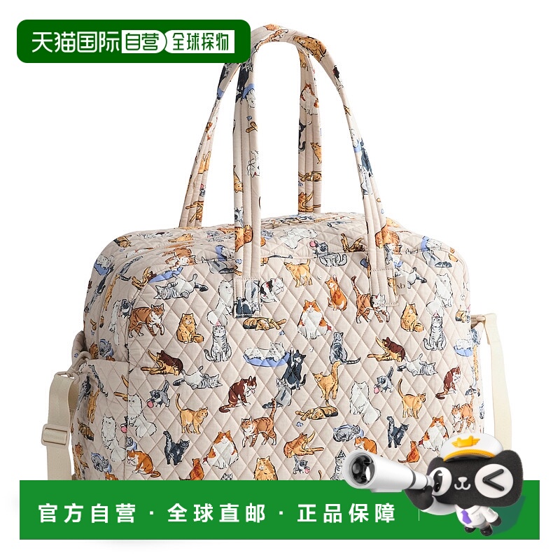 自营vera bradleyOutlet Cotton Large Weekender Travel Bag - a