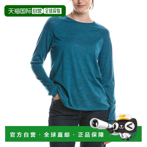 美国直邮自营EILEEN FISHER羊毛毛衣-蓝色 美国奥莱直发