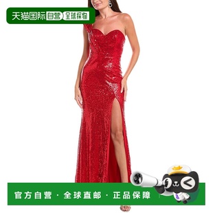 Shoulder Sweetheart Sequin 自营Rene red One Gown 美国 Ruiz