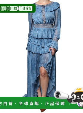 自营 Philosophy Laye长袖女式连衣裙-蓝色 美国奥莱直发