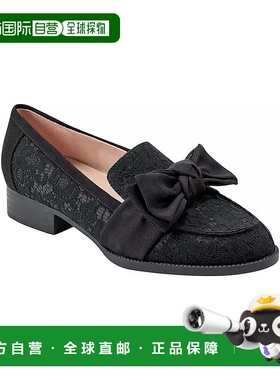 【美国直邮】Bandolino 女士 Lindio 蝴蝶结细节一脚蹬乐福鞋 时